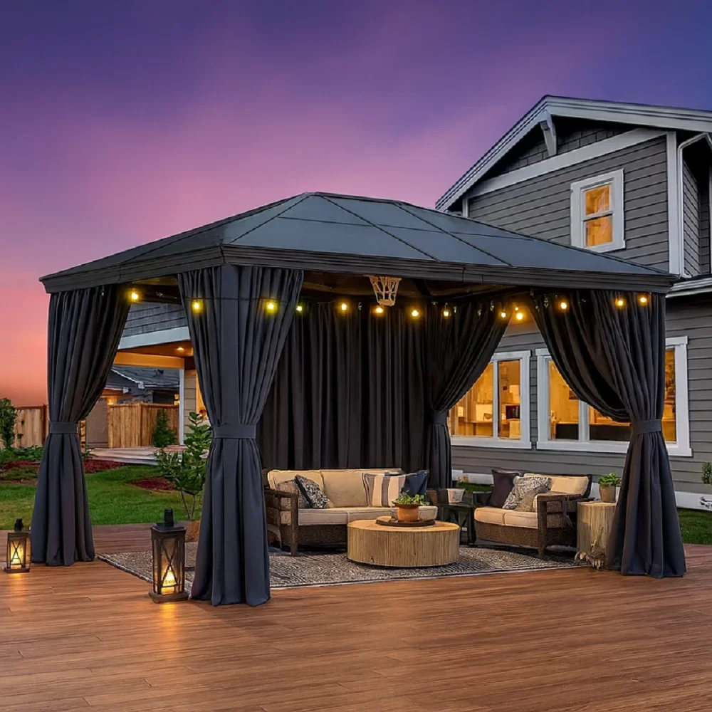 Pergola Curtains Residential