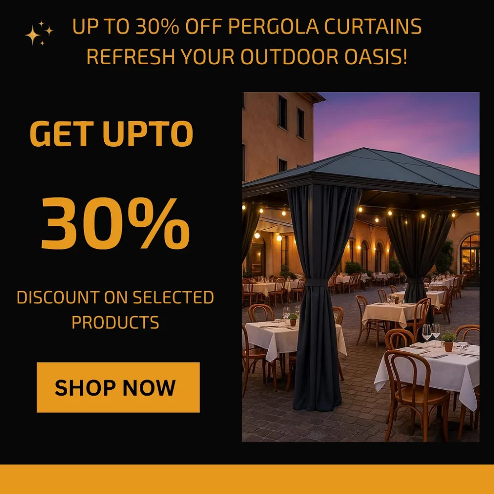 Pergola Curtains