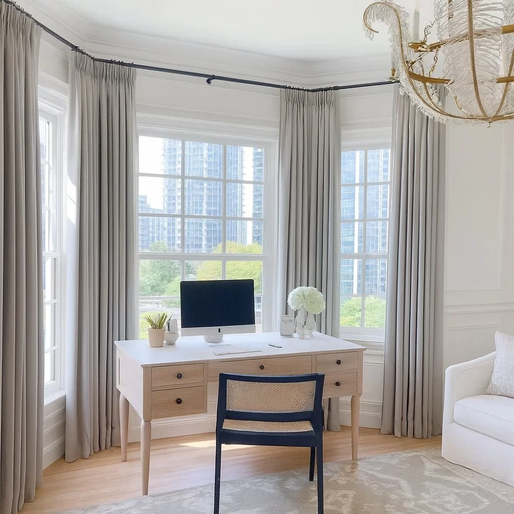 Pinch Pleat Curtains [Commercial]