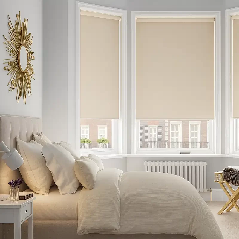 Plain Roll Up Curtains