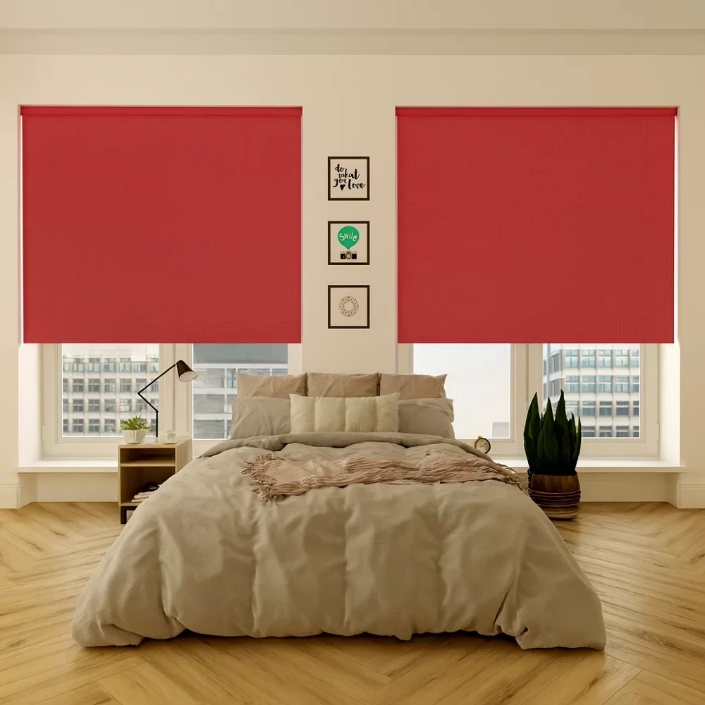 Red Blinds for Residential