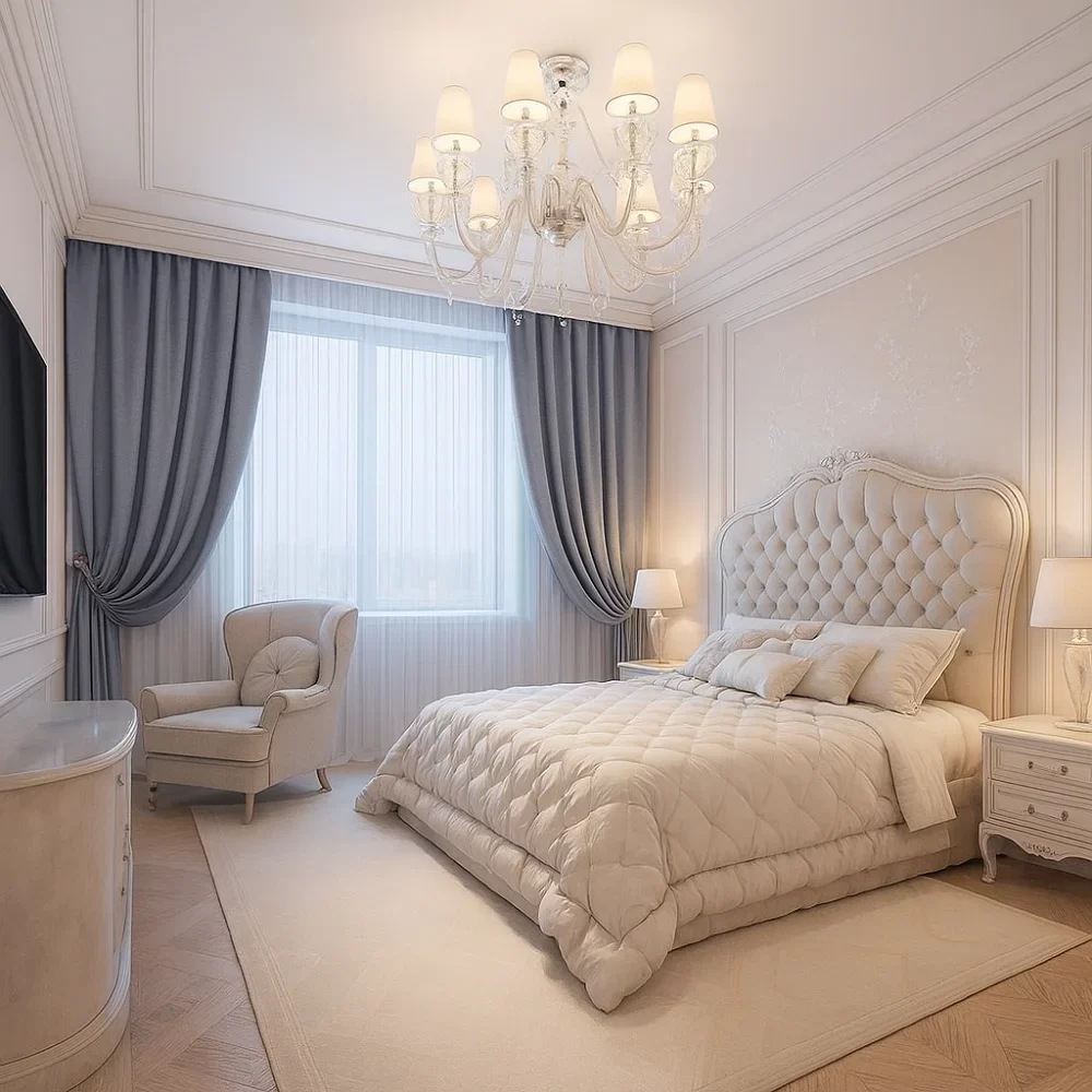 Residential Bedroom Curtains