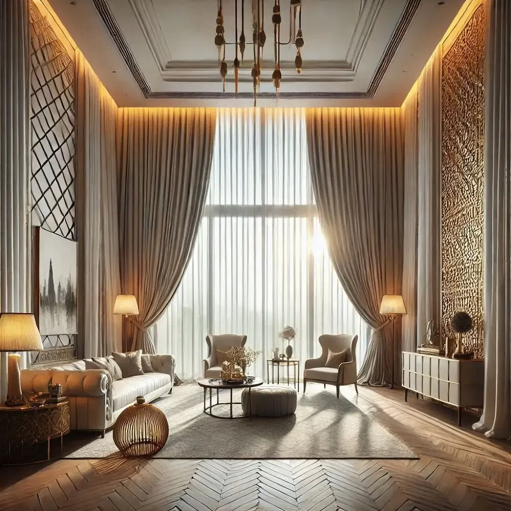 Residential Cotton Curtains