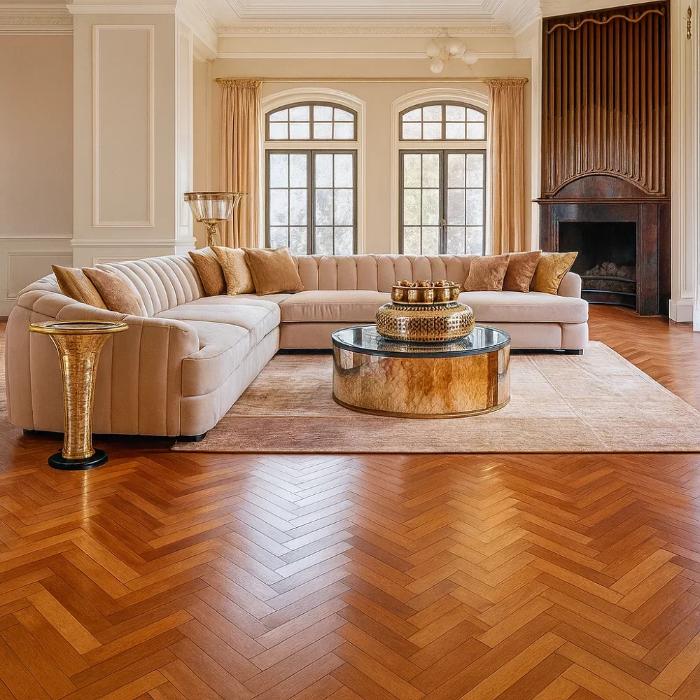 Residential Herringbone Flooring