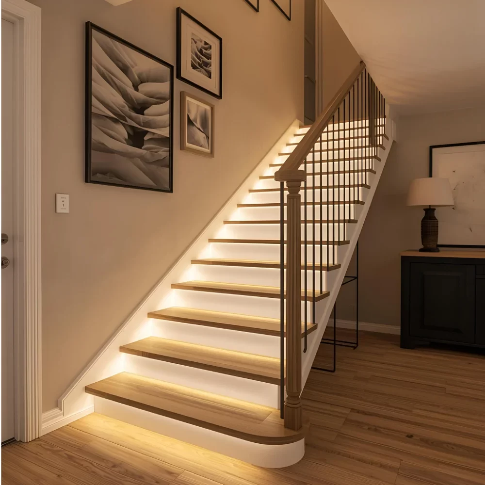 Residential LED Stairs