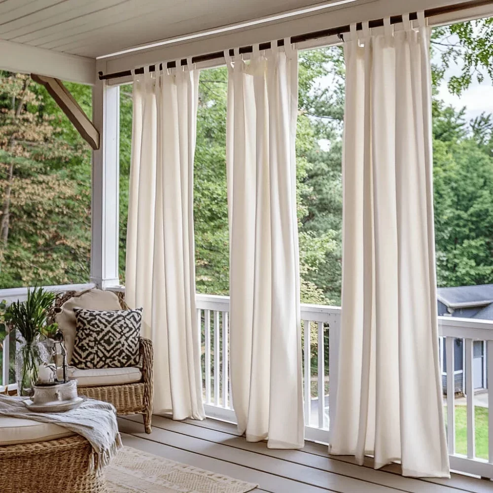 Residential Porch Curtains