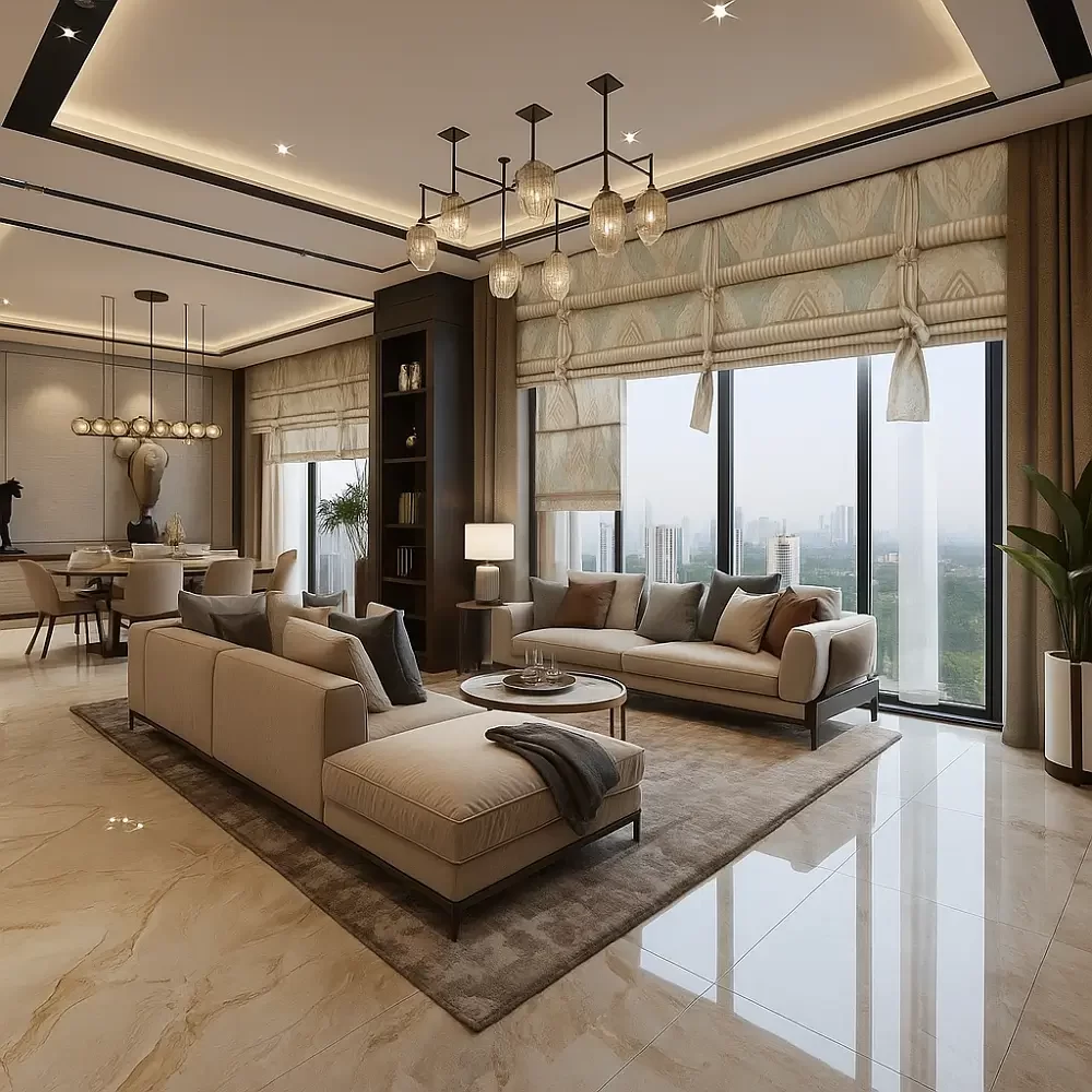 Residential Roll Up Curtains