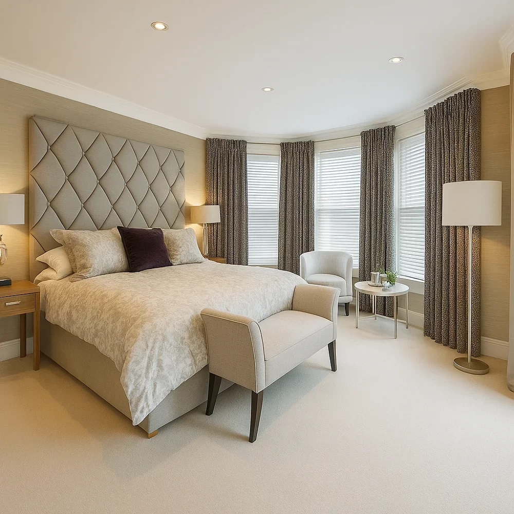 Residential Textured Blackout Curtains