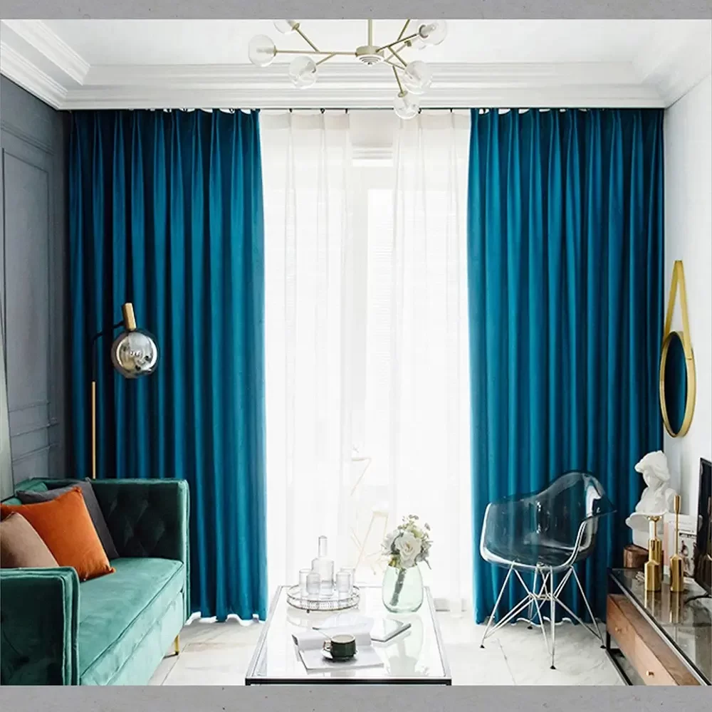 Residential Velvet Curtains