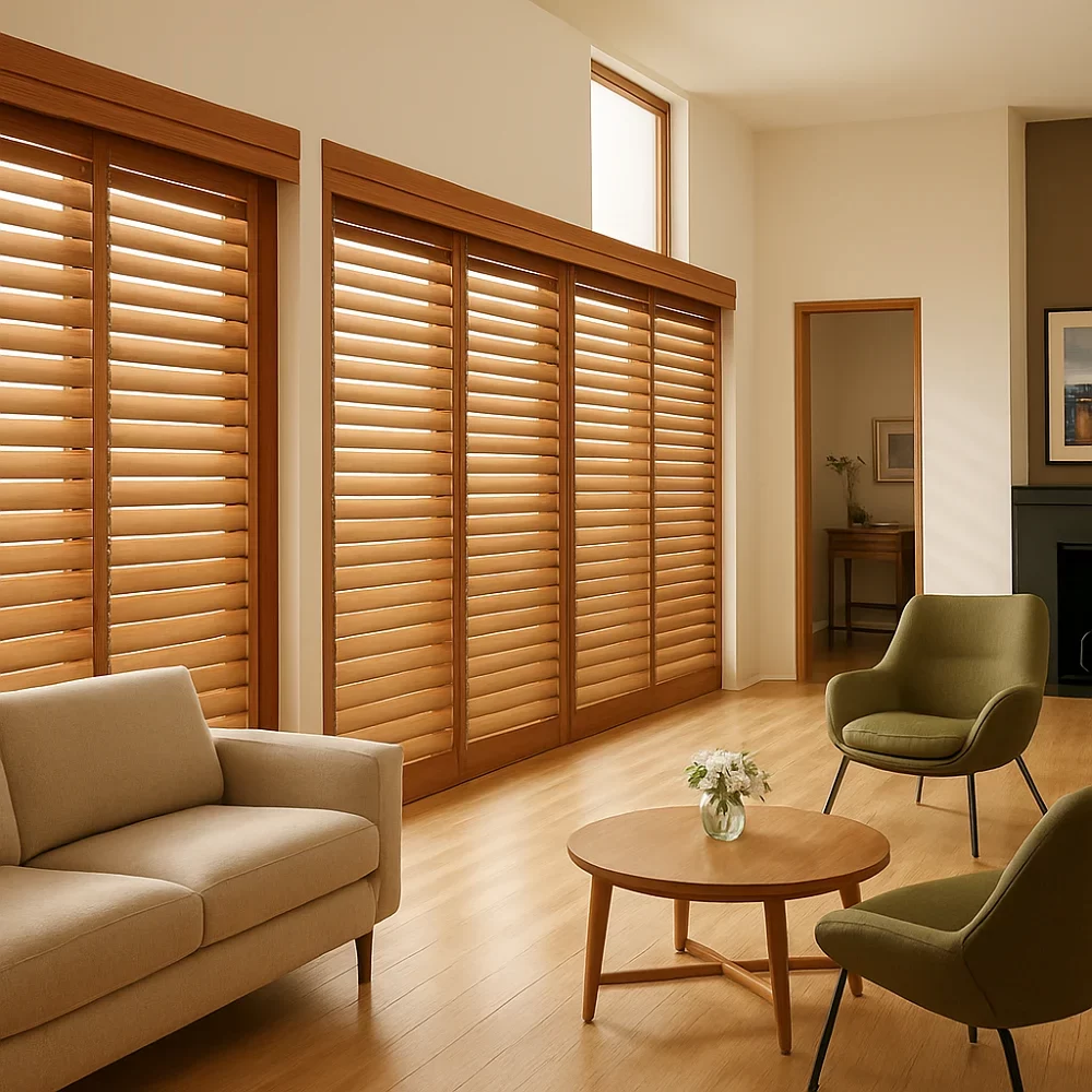 Residential Wooden Blinds