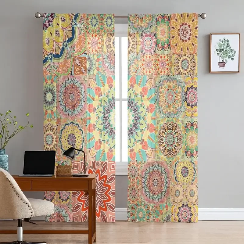 Sheer Bohemian Curtains