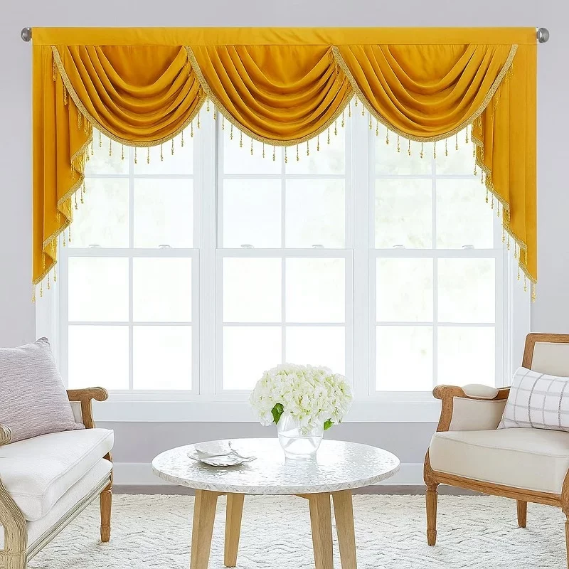 Short Window Curtains [Valance Curtains]