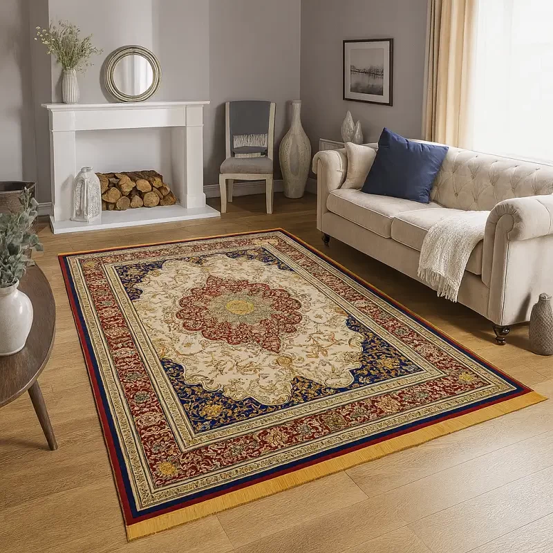 Silk Living Room Rugs