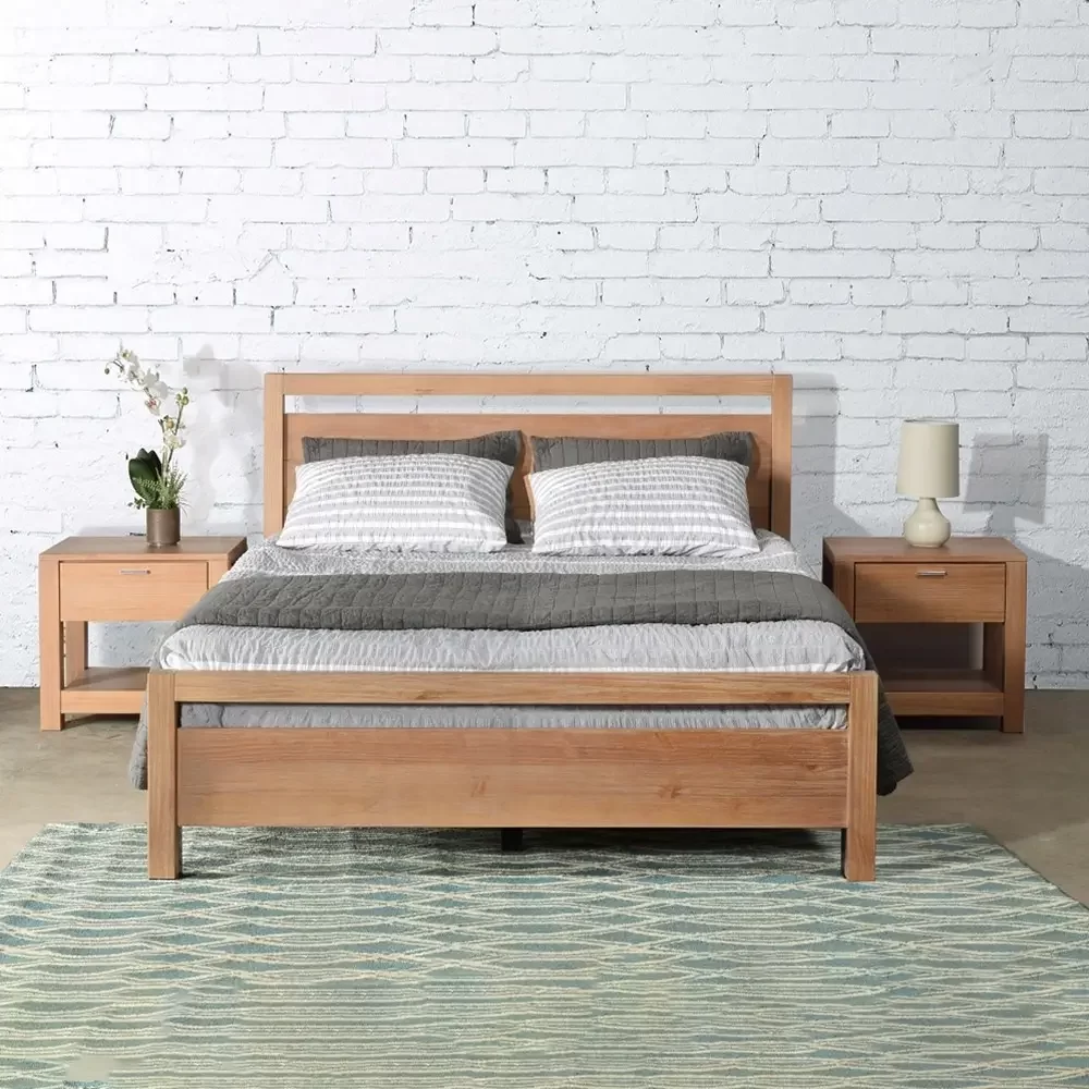 Solid Wood Bed