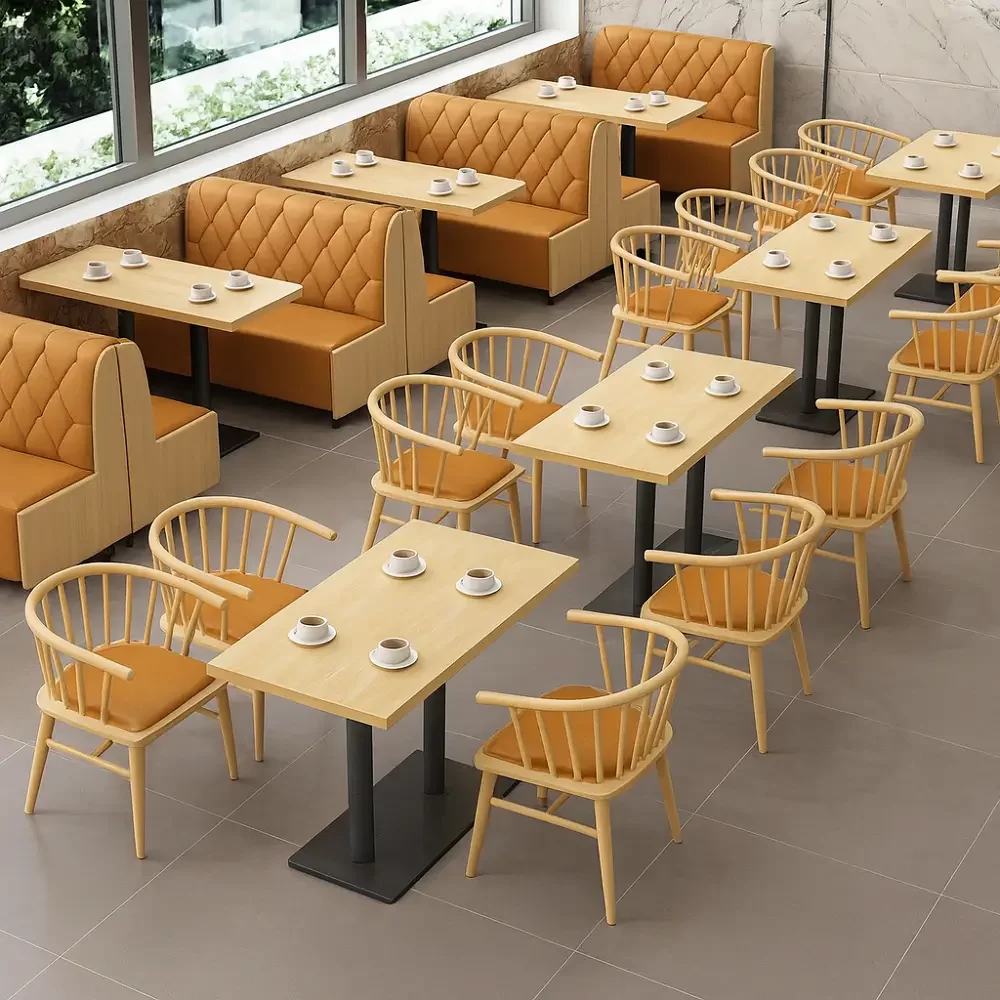 Solid Wood Chairs for Commercial