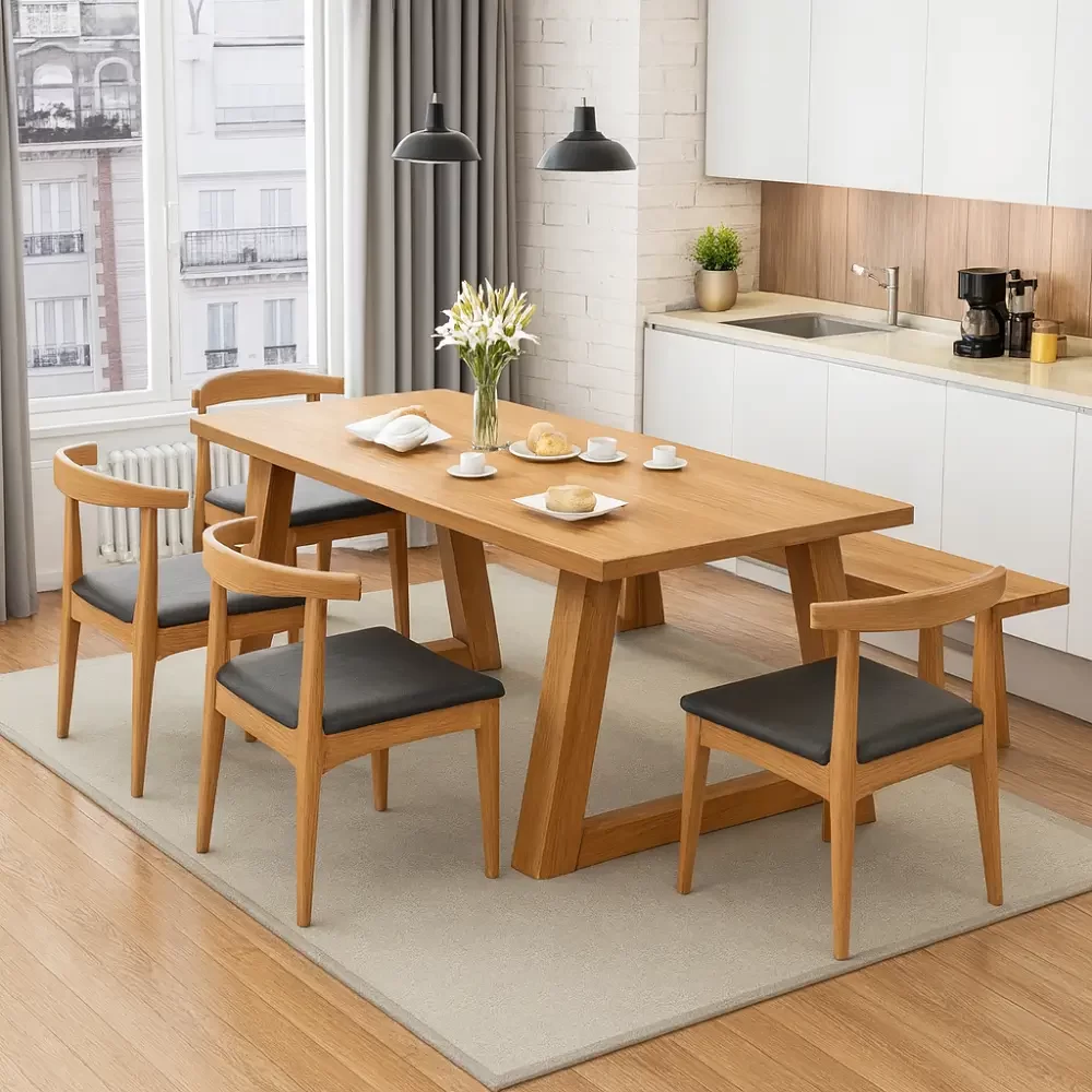 Solid Wood Chairs for Residential