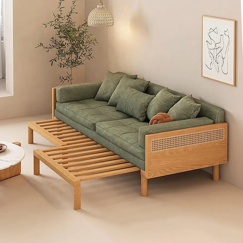 Solid Wood Sofa S4