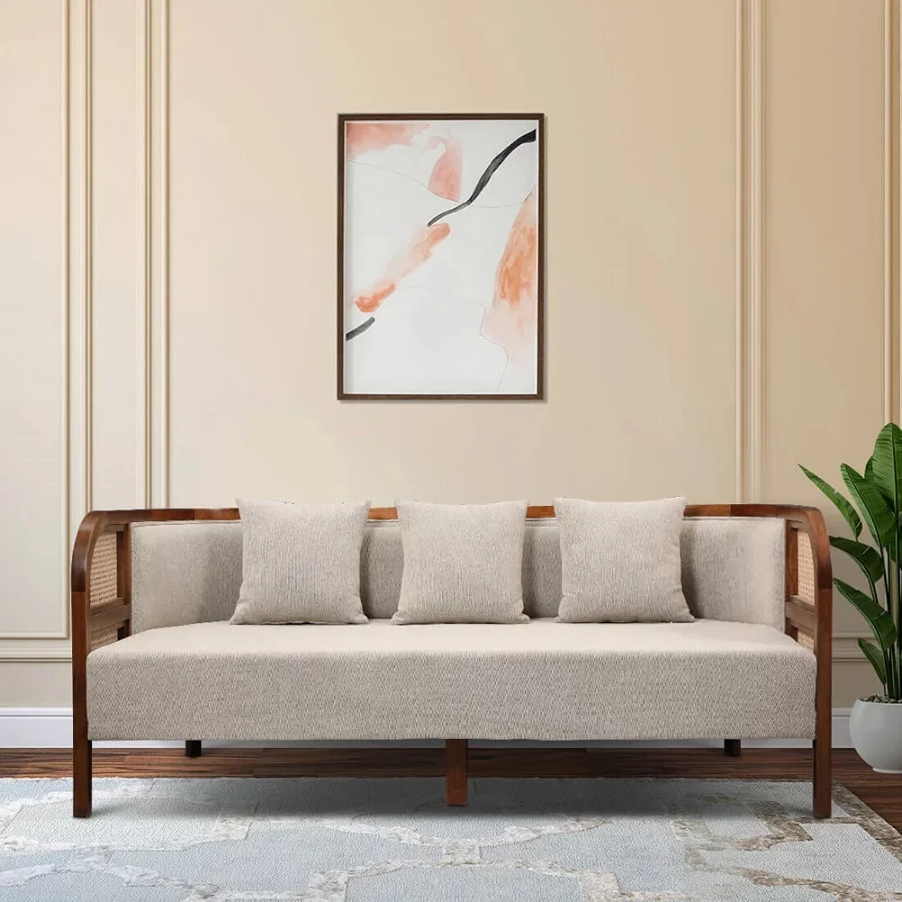 Solid Wood Sofa