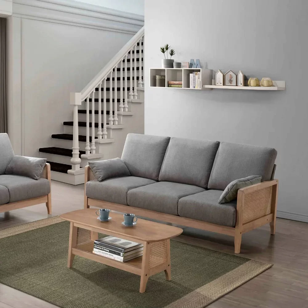 Solid Wood Sofa