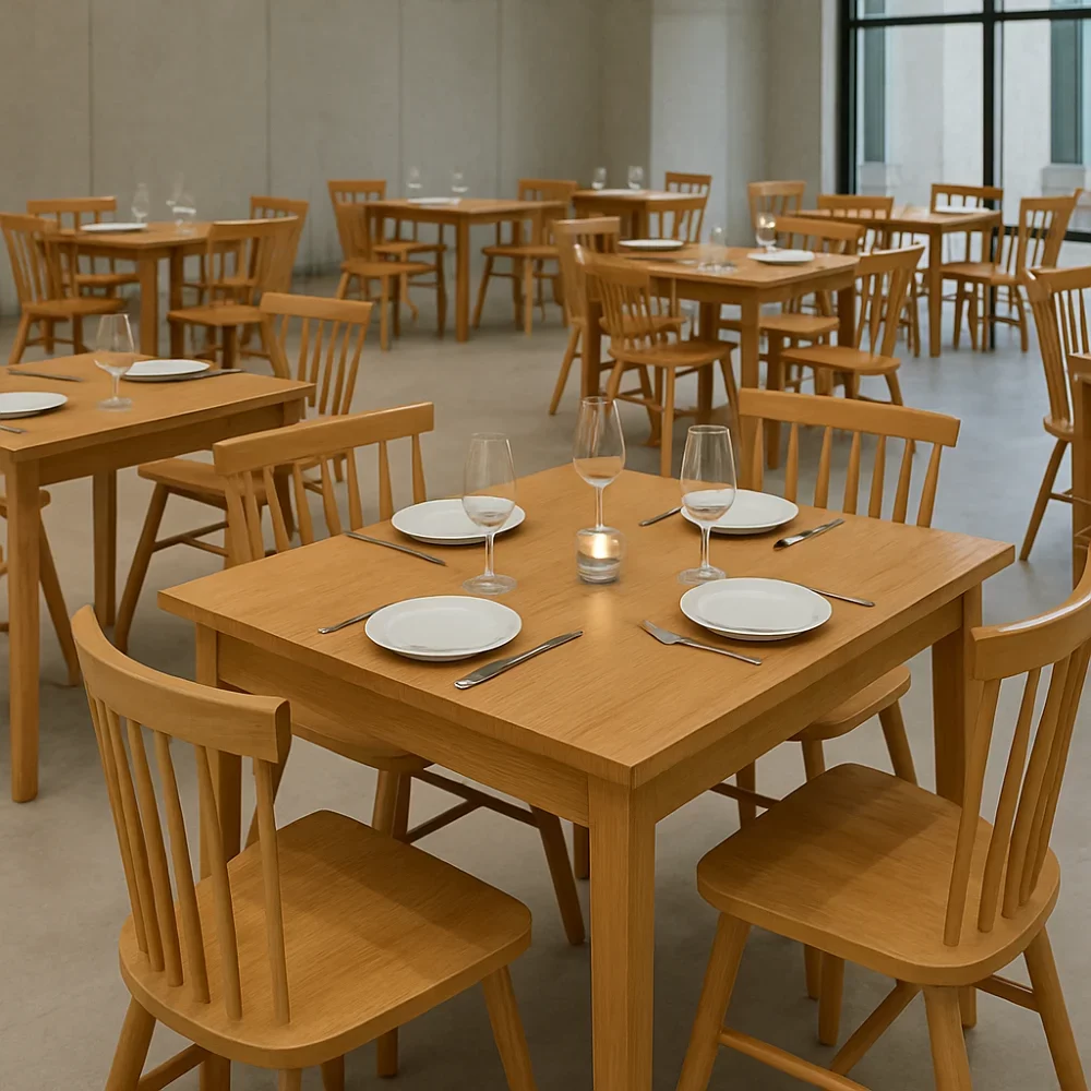 Solid Wood Tables [Commercial]