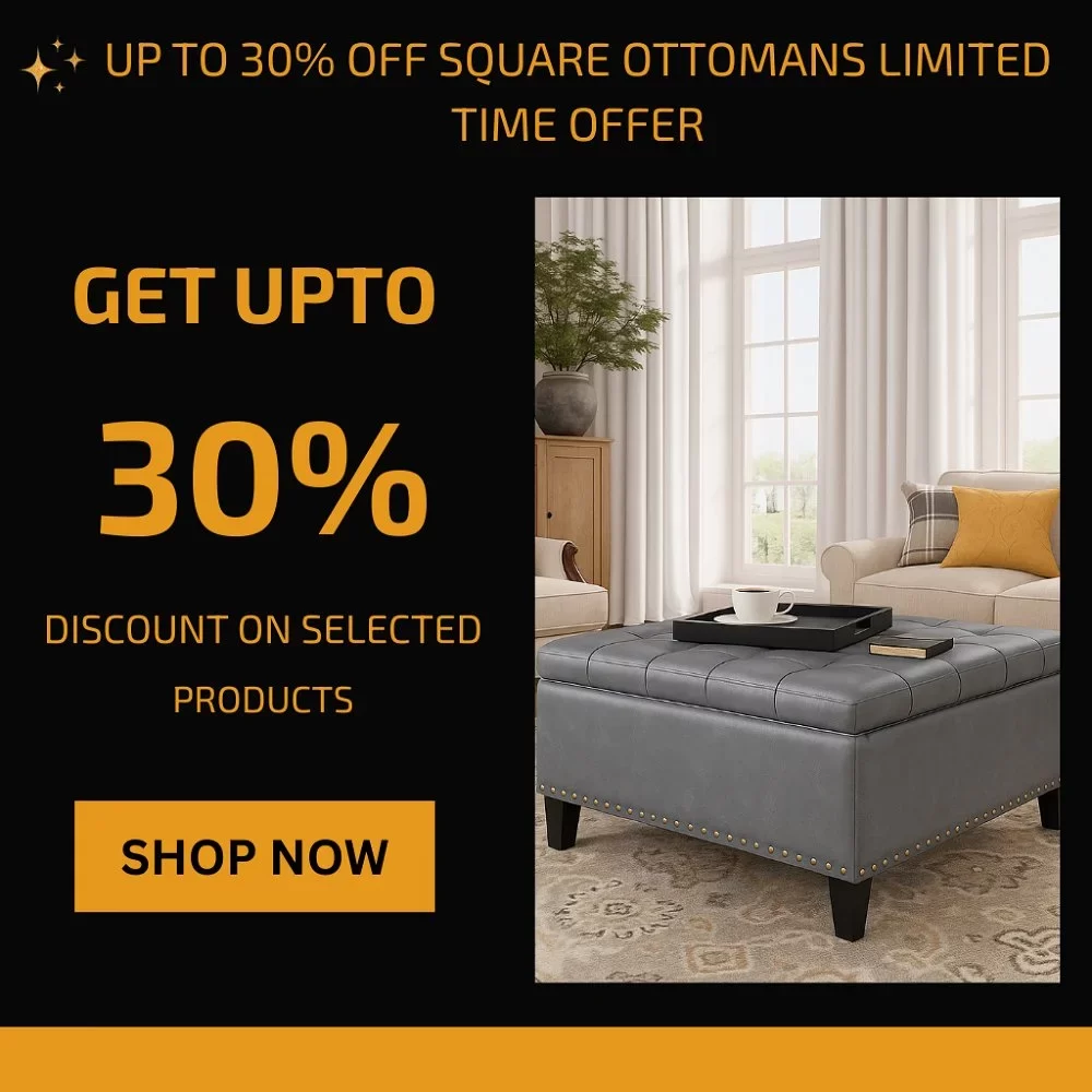 Square Ottomans
