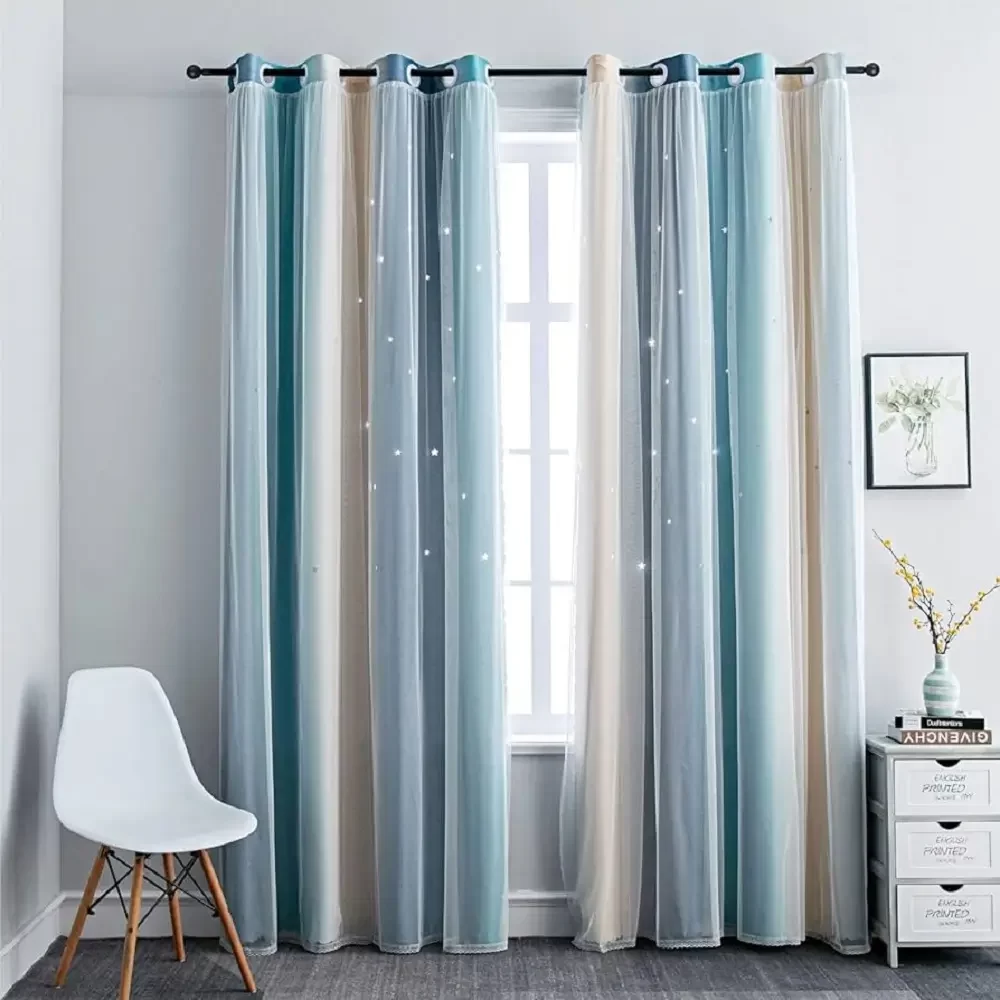 Striped Blackout Curtains