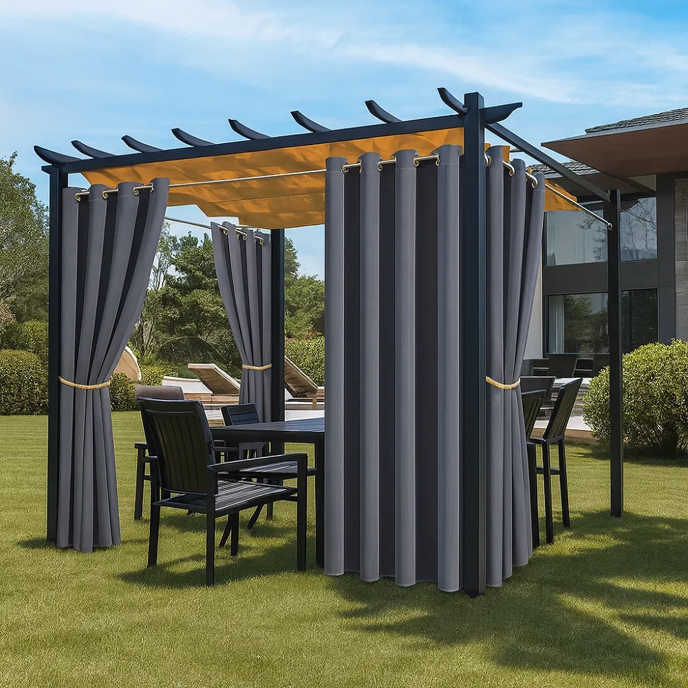 Tab Top Blackout Curtains for Commercial Spaces