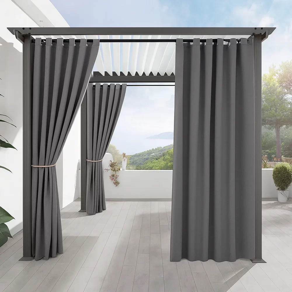 Tab Top Blackout Curtains for Residential Spaces