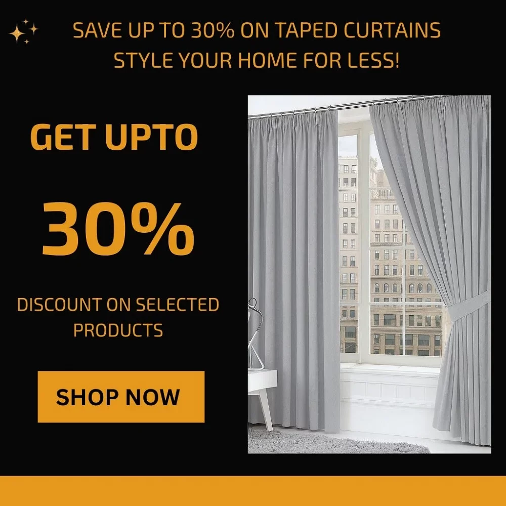Taped Curtains