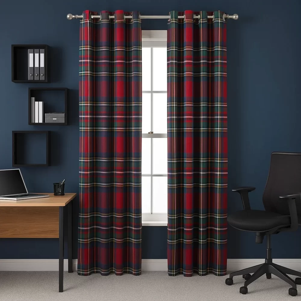 Tartan Curtains Commercial