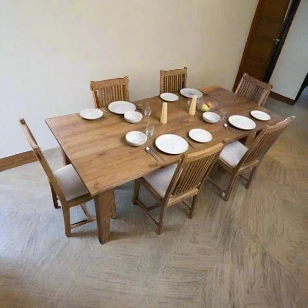 Teak Wood Dining Table S2