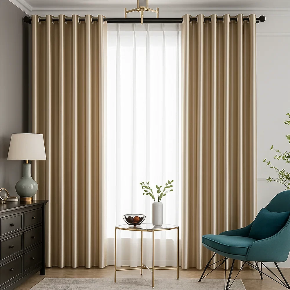Textured Curtains [Residential}
