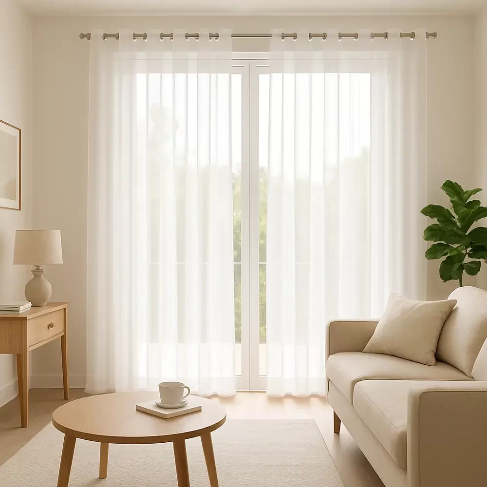 Transparent Curtains Residential