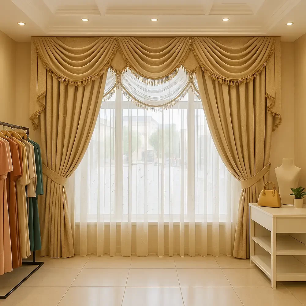 Valance Curtains Commercial