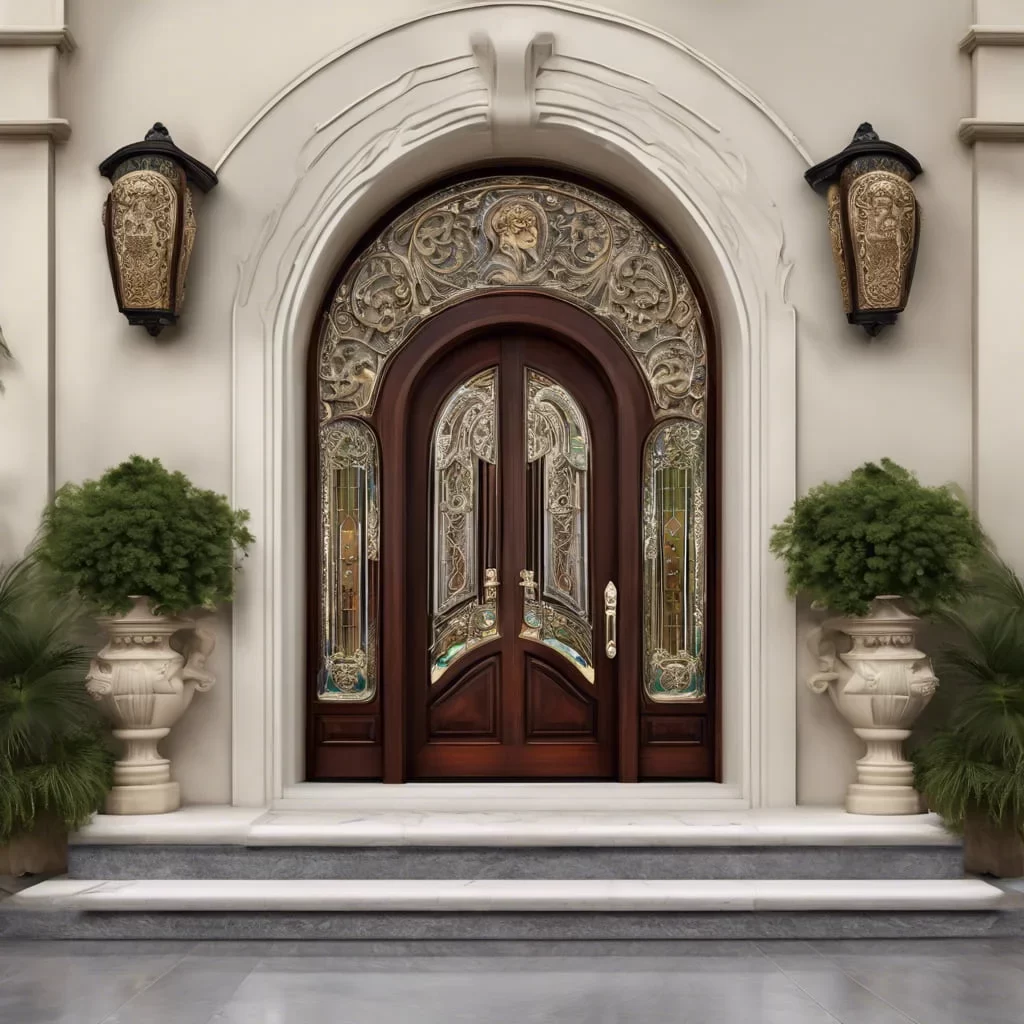 Villa Entrance Door