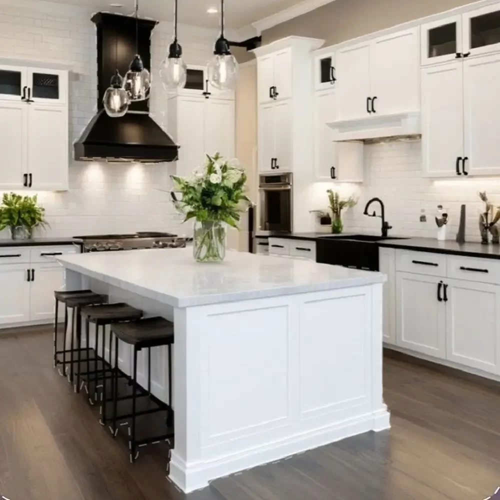 White Modern Kitchen Renovation