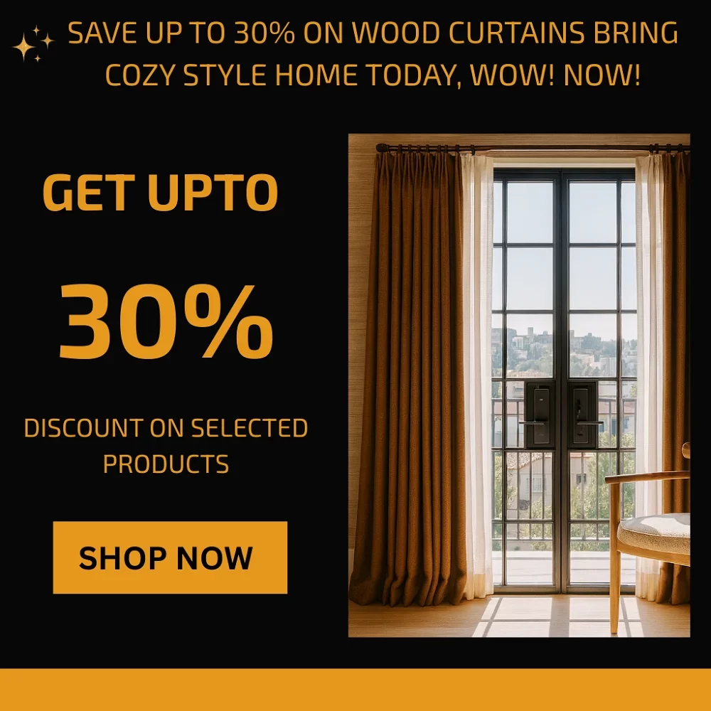 Wood curtains