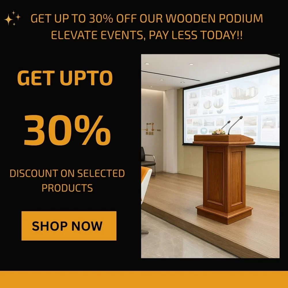 Wooden Podium
