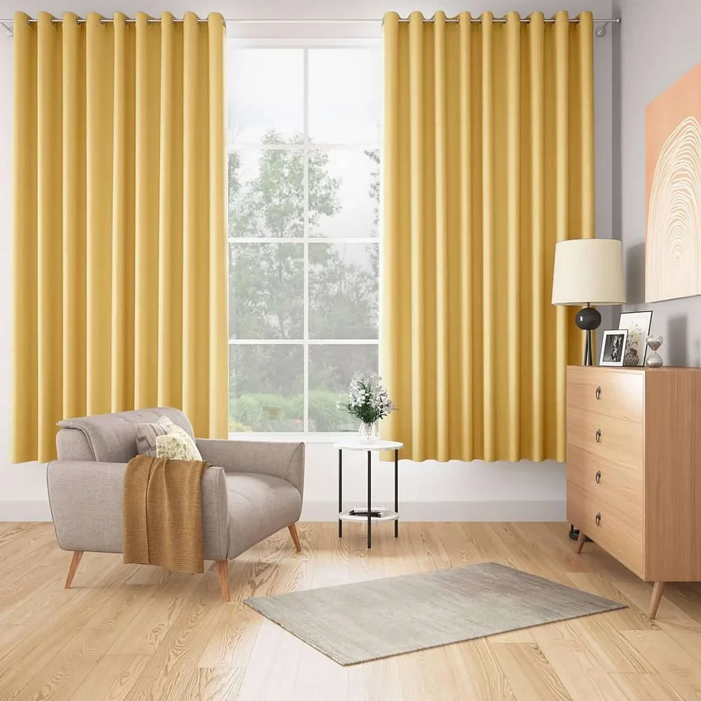 Yellow Curtains