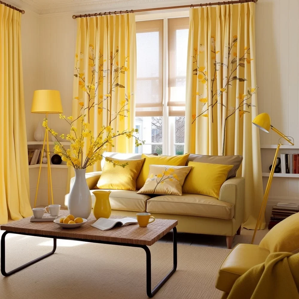 Yellow Curtains