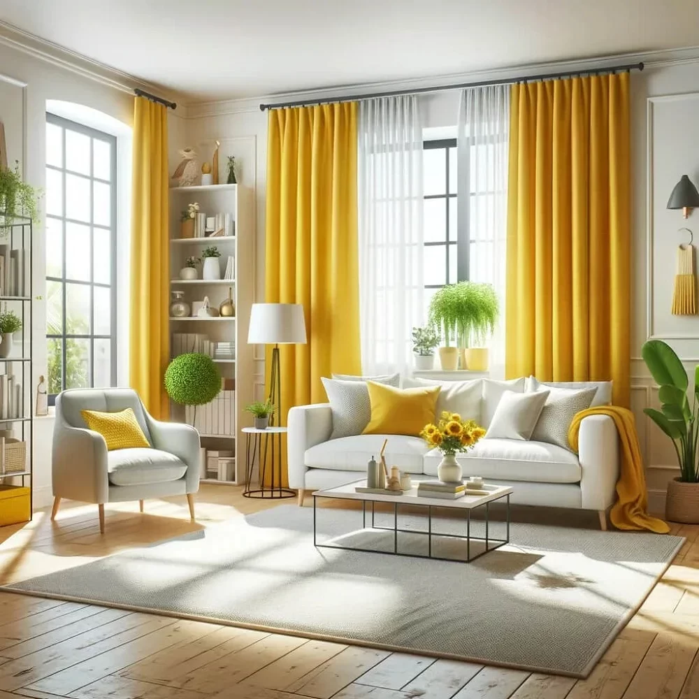 Yellow Curtains