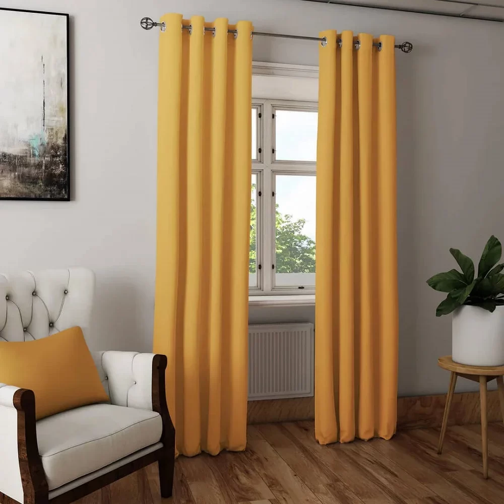 Yellow Curtains