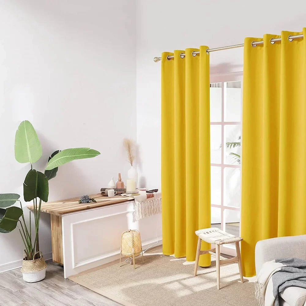 Yellow Curtains