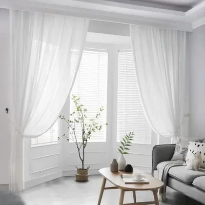 chiffon curtains