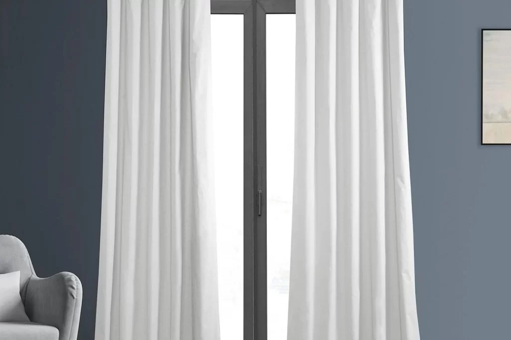 cotton blackout curtains