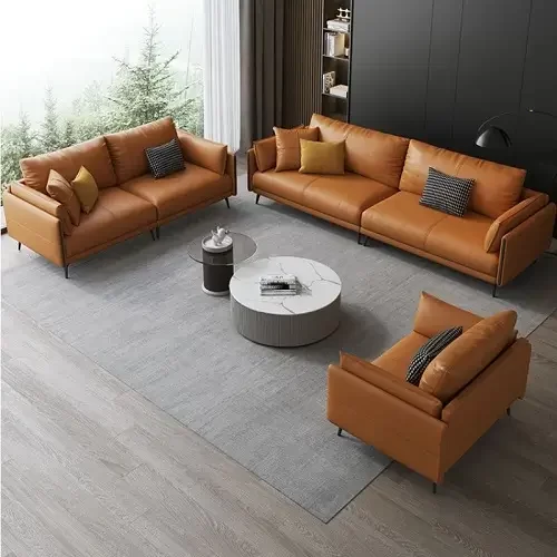 leather sofa set 4