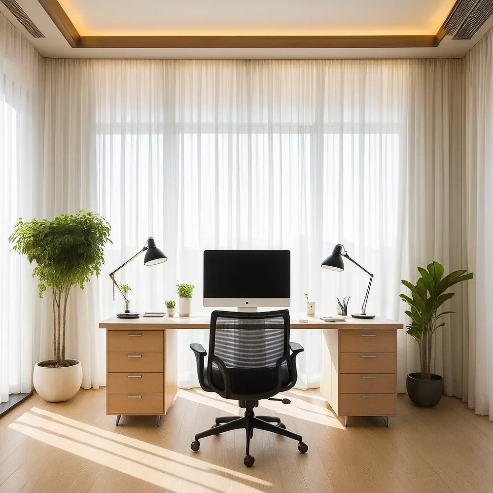 white curtains [Commercial]